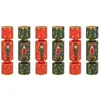 Image de Féérie Lights & Christmas - Lot de 6 crackers imprimés Casse-Noisette - Rouge et vert