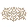 Image de Fééric Lights & Christmas, Décorations de sapin de Noël, Fééric Lights and Christmas : sous-verre de table pailleté SNOWFLAKE