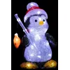 Image de Pingouin lumineux LED extérieur H25 cm