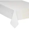 Image de Féérie Lights & Christmas - Nappe design étoiles de Noël - L. 360 x l. 140 cm - Blanc et or - La maison des couleurs