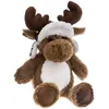Image de Atmosphera Créateur d'intérieur - Peluche Enfant Elan Marron Glacé 25cm Naturel