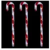 Image de Ensemble de 3 sucres d'orge lumineux 70 cm - rouge