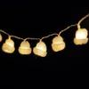 Image de Fééric Lights and Christmas - Guirlande Lumineuse "Bonnet" 220cm Blanc