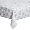 Image de Féérie Lights & Christmas - Nappe flocons de Noël Fantasy - L. 360 x l. 140 cm - Blanc - Fantasy