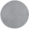 Image de Atmosphera Créateur d'intérieur - Tapis Rond Imitation Fourrure "Doucea" 80cm Gris