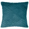 Image de Atmosphera Créateur d'intérieur - Coussin Déco 3D à Motifs "Four Geo" 45x45cm Bleu