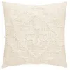 Image de Atmosphera Créateur d'intérieur - Coussin Déco Tufté "Inca" 40x40cm Ivoire
