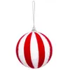 Image de Fééric Lights and Christmas - Sujet de Noël Boule La Piste 8cm Rouge & Blanc