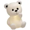 Image de Veilleuse enfant à poser "ourson" 30cm blanc