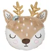 Image de Atmosphera Kids - Coussin tête de biche pour enfant - Marron - Ma douce forêt