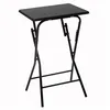 Image de FIVE Simply Smart - Table d'Appoint Pliante Design "Paola" 64cm Noir