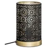 Image de Atmosphera Créateur d'intérieur - Lampe à Poser Design "Gypsy" 21cm Noir