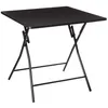 Image de Five Simply Smart - Table d'appoint pliable en métal pour 4 personnes - Noir
