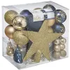 Image de Féérie Lights & Christmas - Kit de décoration pour sapin de Noël - 44 Pièces - Bleu et Or