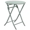 Image de Table ronde pliante Greensboro 2p vert olive Hespéride
