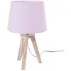 Image de Atmosphera, Lampe de table, Lampa sto owa Lampka nocna z ró owym aba urem 31 cm