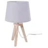 Image de Atmosphera for Kids - Lampe à Poser en Bois "3 Pieds" 31cm Gris