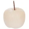 Image de Atmosphera Créateur d'intérieur - Pomme en Céramique Effet "Bois" 9cm Beige