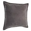 Image de Atmosphera Créateur d'intérieur - Coussin Déhoussable "Lilou" 45x45cm Gris Foncé