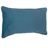 Image de Atmosphera Créateur d'intérieur - Coussin Déhoussable "Lilou" 50x30cm Bleu