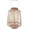 Image de Atmosphera - Lanterne en rotin ethnique Mood - H. 35 cm - Beige - Mood