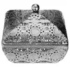 Image de Atmosphera Créateur d'intérieur - Boîte Métal Déco Ajourée 12cm Argent