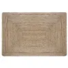 Image de Atmosphera - Tapis rectangulaire en jute Scandi - L. 60 x l. 90 cm - Marron - Scandi
