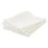 Image de Atmosphera Créateur d'intérieur - Lot de 4 Serviettes de Table "Chambray" 40x40cm Ecru