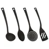 Image de B Basic & Co - Lot de 4 Ustensiles de Cuisine "Nylon" 31cm Noir