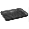 Image de plat rectangle métal fond amovible 31x21cm - jja 146645