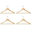 Image de FIVE Simply Smart - Lot de 4 Cintres en Bois "Leila" 45cm Naturel