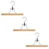 Image de FIVE Simply Smart - Lot de 3 Cintres à Pince en Bois 25cm Naturel