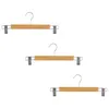 Image de FIVE Simply Smart - Lot de 3 Cintres à Pince en Métal 33cm Naturel