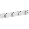 Image de FIVE Simply Smart - Patère en Bois & Métal "4 Têtes" 42cm Blanc