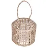 Image de Atmosphera - Lanterne en bambou ethnique Nomade - H. 28 cm - Beige - Nomade