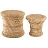 Image de Set de 2 tables d'appoint en corde naturel Atmosphera
