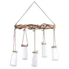 Image de suspension 5 soliflores bois nomade