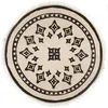 Image de Atmosphera Créateur d'intérieur - Tapis de Salon "Nomade" 90cm Beige