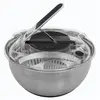 Image de 5Five mit Hebel, 3.5 Liter, Essoreuse à salade, Argent