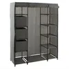 Image de Armoire 1 penderie + étagères + boites gris 5five