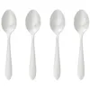 Image de Secret de Gourmet - Lot de 4 Cuillères à Café Inox "Nevis" 14cm Argent