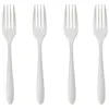 Image de Secret de Gourmet - Lot de 4 Fourchettes Inox Nevis 19cm Argent