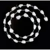 Image de Guirlande de Noël Mini Boules Paillétées - 250 cm - Blanc