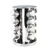Image de FIVE Simply Smart - Présentoir à Épices 16 Pots "Inox" 28cm Argent