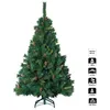 Image de Sapin de Noël 180 cm vert Majestic pommes de pin