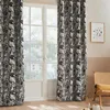 Image de Rideau jacquard Bejuco 140x260 noir Atmosphera