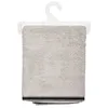 Image de Toilinux - Drap de bain Joia avec liseré 150x100 cm - Beige et Noir - Joia