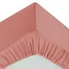 Image de Atmosphera Créateur d'intérieur - Drap Housse "Intérieur" 90x190cm Blush