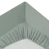 Image de Atmosphera Créateur d'intérieur - Drap Housse "Intérieur" 90x190cm Céladon