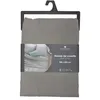 Image de Atmosphera - Housse de couette 2 places en coton 240x220cm fermeture boutons - Gris - CARINA